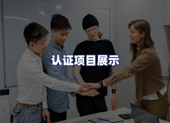 认证项目展示